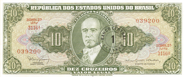 Brazil - P-183a - Foreign Paper Money