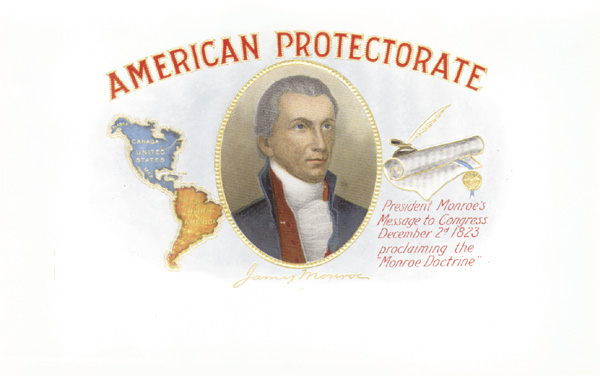 Cigar Box Label "American Protectorate"