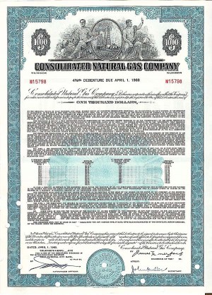 Consolidated Natural Gas - Bond