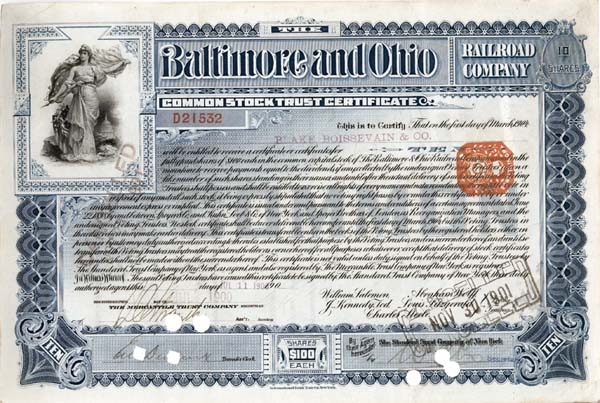 Baltimore & Ohio Railroad Company