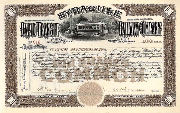 Syracuse Rapid Transit Railway Co.