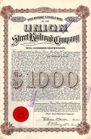 Union Street RR - Bond