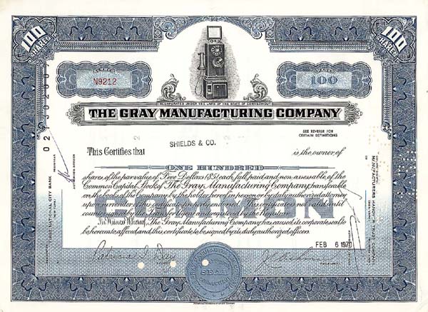 Gray Manufacturing Co