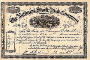 National Stockyard Co. - Stock Certificate