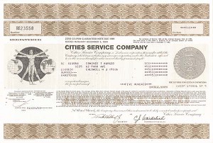 Cities Service - Bond