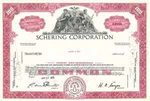 Schering Corporation - Stock Certificate