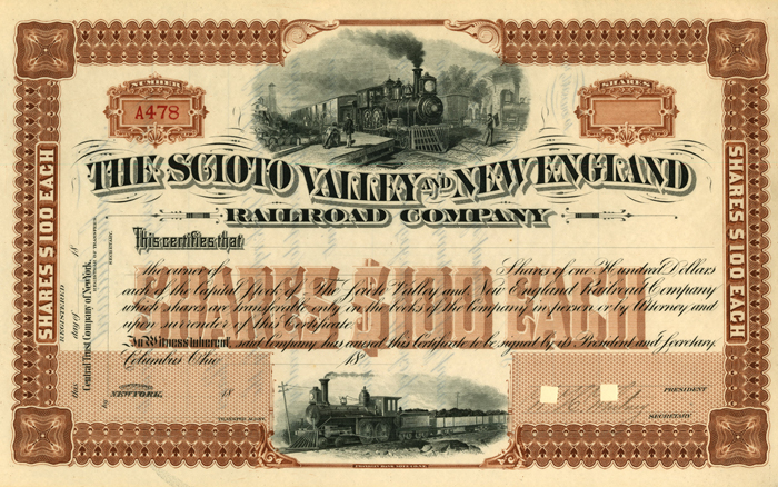 Scioto Valley and New England Railroad Co.