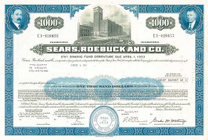 Sears, Roebuck and Co. - Bond