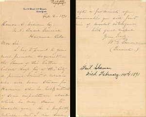 Autographed Letter signed by Wm. T. Sherman