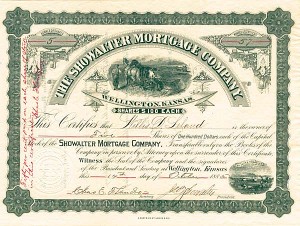 Showalter Mortgage Company - Stock Certificate