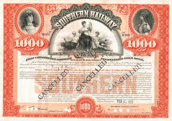 Southern Railway - Bond