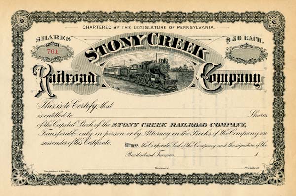 Stony Creek Railroad Co.