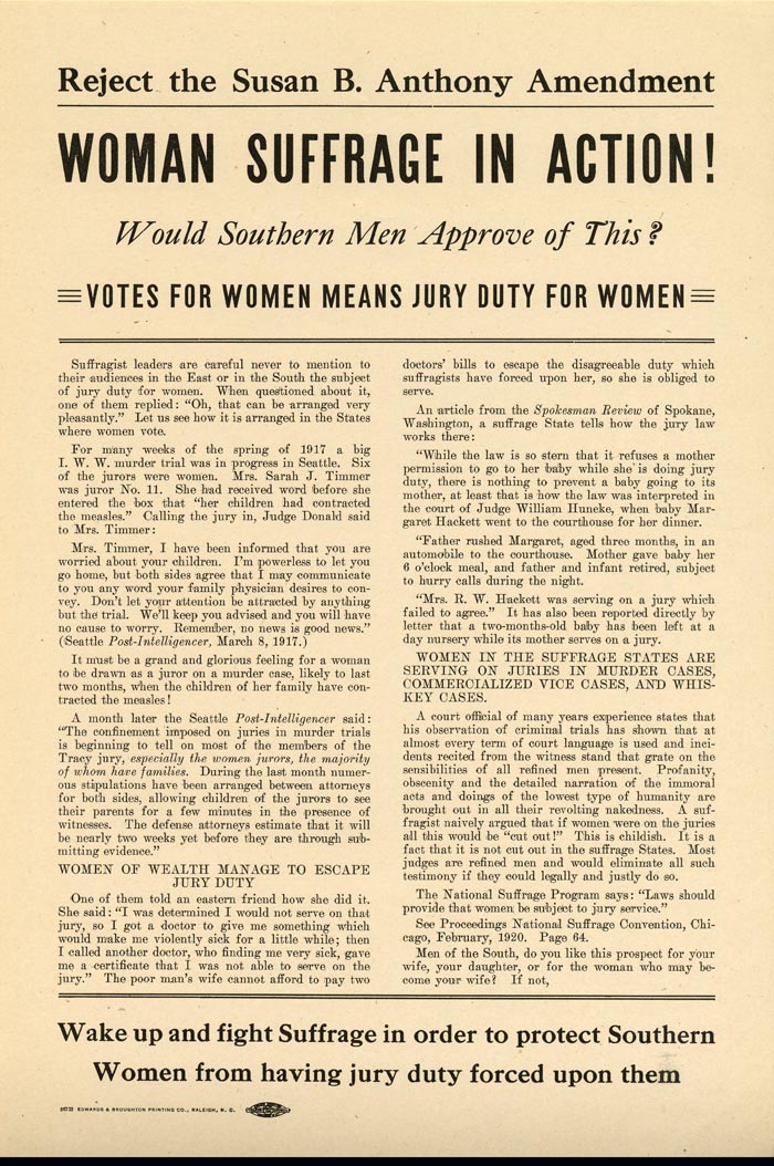Woman Suffrage in Action! - SOLD