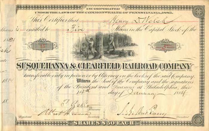 Susquehanna and Clearfield Railroad Co.