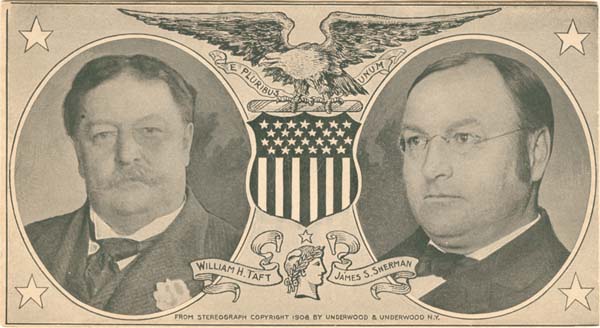 William H. Taft and James S. Sherman Envelope