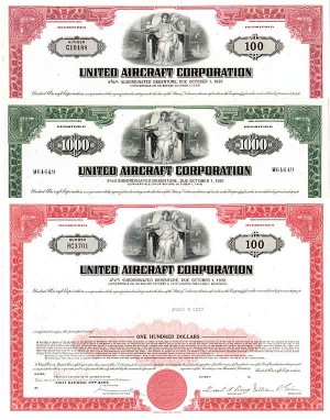 United Aircraft Corporation Set - Bond