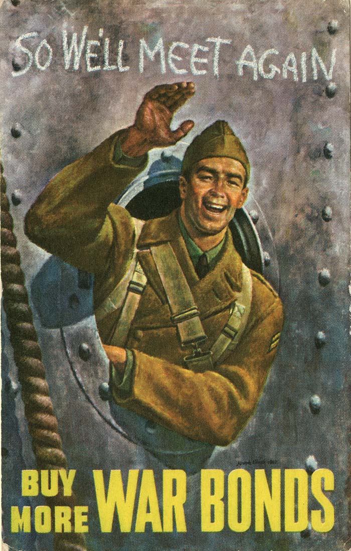 Buy More War Bonds Postcard