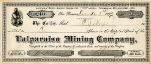 Valparaiso Mining Co.