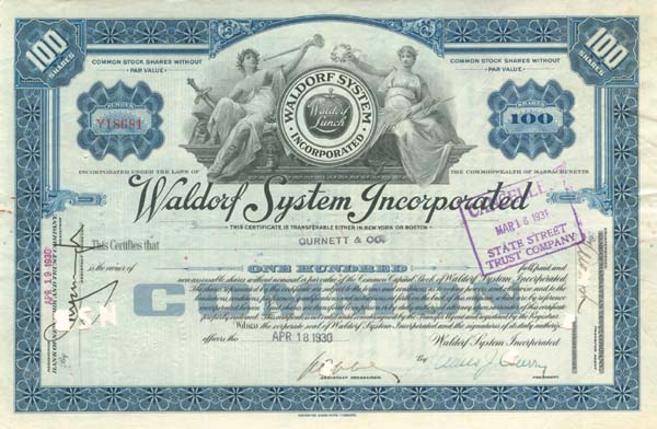 Waldorf System Incorporated