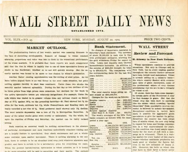 Wall Street Daily News