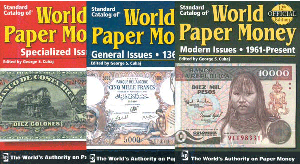 World Paper Money Books Set