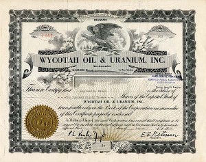 Wycotah Oil and Uranium, Inc.