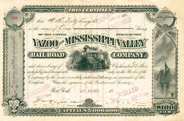 Yazoo & Mississippi Valley Railroad